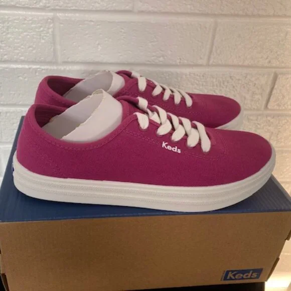 Brand New Women's Keds Breezie Sneaker Canvas Pink -  Size 6 - Picture 4 of 6